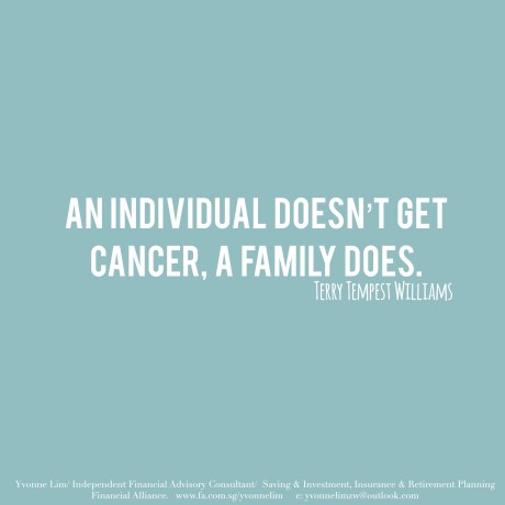 2014-05-15 An individual does not get cancer a family does